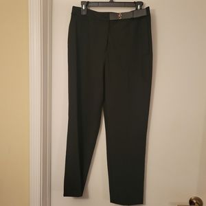 AllSaints Black Belora Trousers, Size US 6